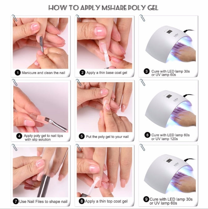 Nails Poly Gel Nails Poly Gel